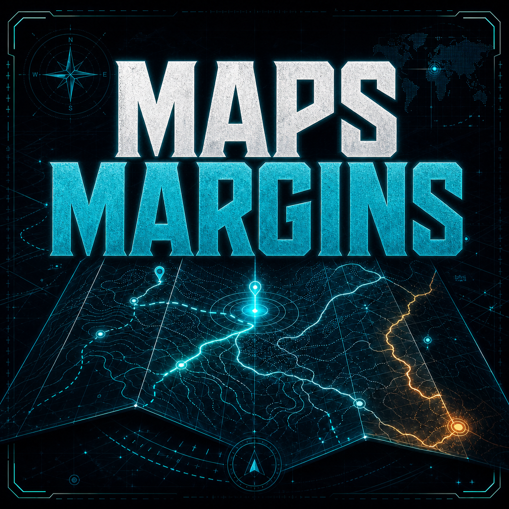Maps & Margins series art